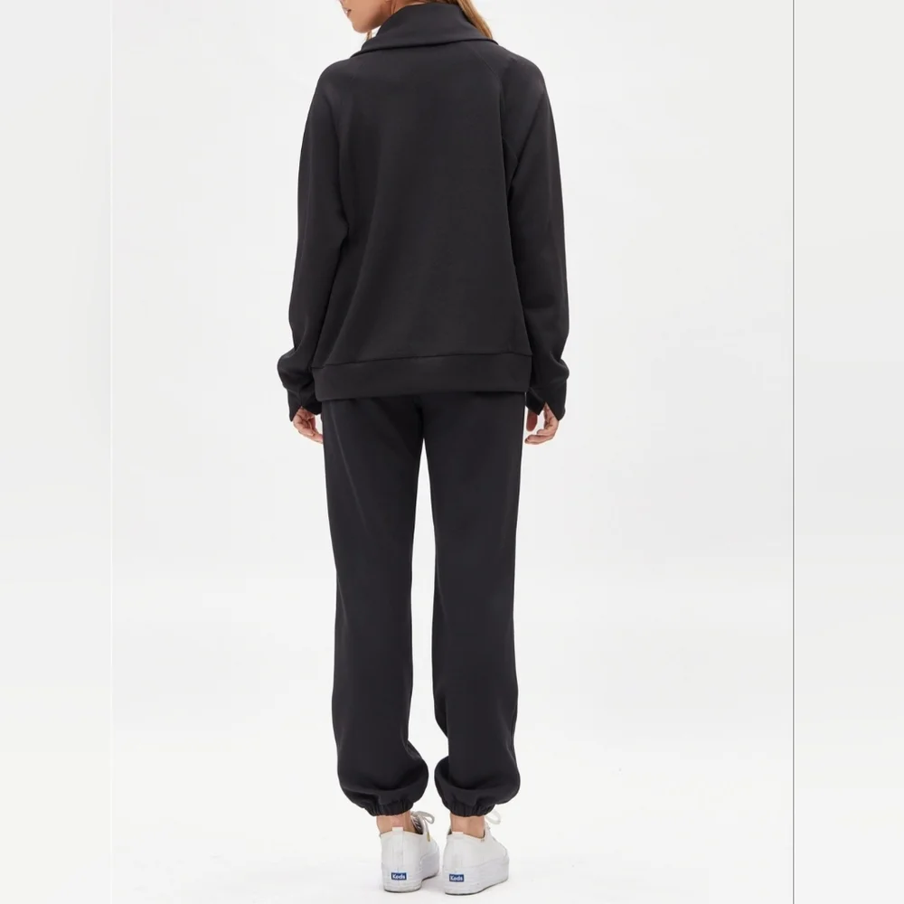 #61884 🛑XL Quarter Zip Pullover+Jogger Modal 2pc Set - Picture 10 of 13